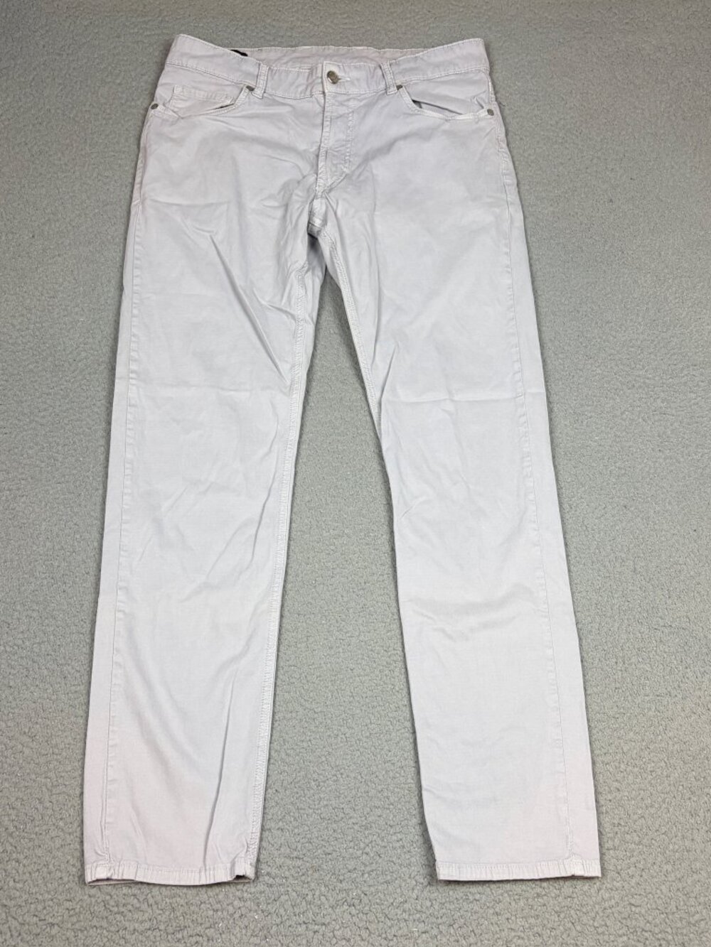 Peter Millar Crown Crafted Jeans Mens 34x32 Gray Classic 5-Pocket Stretch